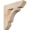 Ekena Millwork Legacy Slat Smooth Bracket, Douglas Fir, 3 1/2"W x 16"D x 16"H BKT04X16X16LEC06SDF - alternate 1